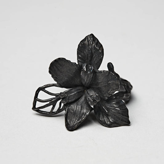 Noir Collection: Fiancée "Floriography Ⅲ" Ring - [晿Cheng]