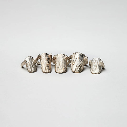 Silver Archaeological Ring - [奇虚乐Chicxu Lab]